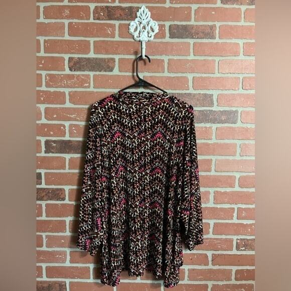 Chico’s | Multicolored Ribbed Open Cardigan - Picture 6 of 6